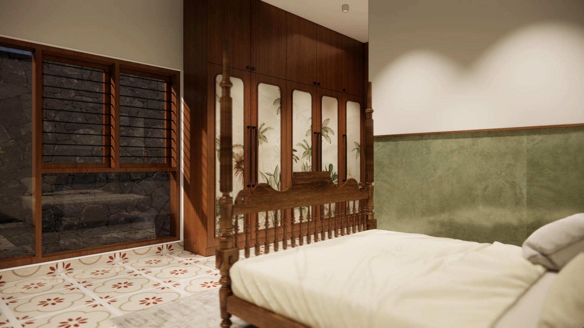 Enchakkal interior